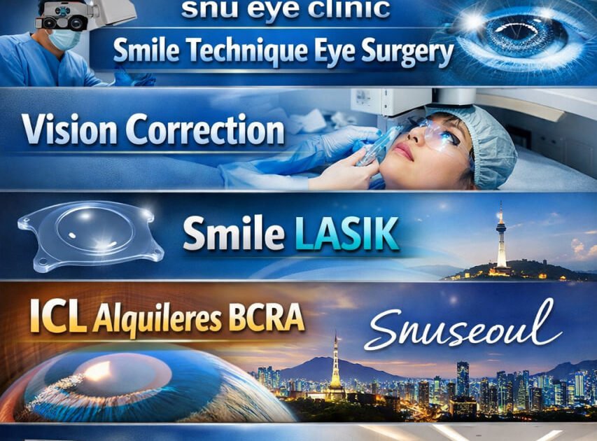 Snuseoulglobal.com vision center delivers smile technique eye surgery and icl biotech implants